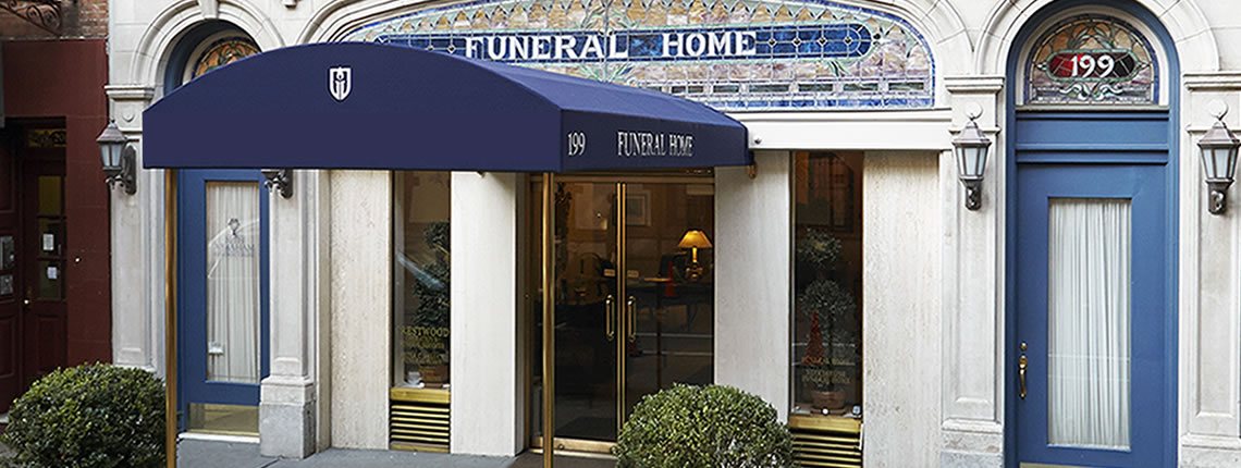 Front of Funeral Home